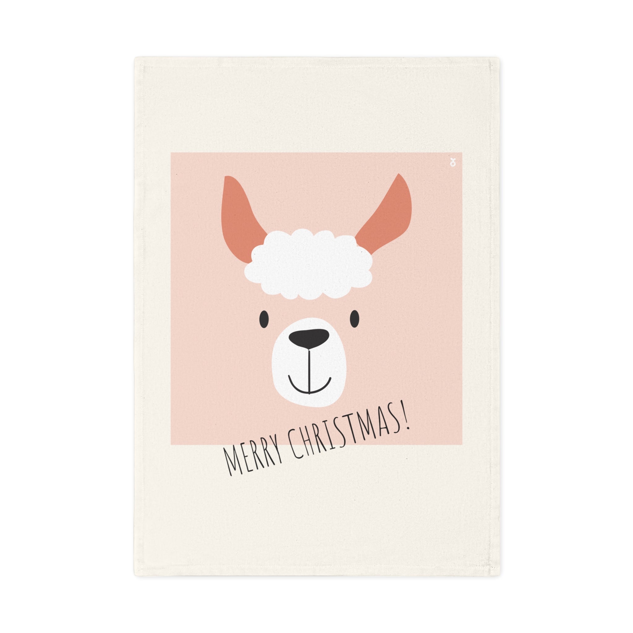 Cute Llama kitchen tea towel for Christmas decoration or as birthday gift. 🎉🥂-10