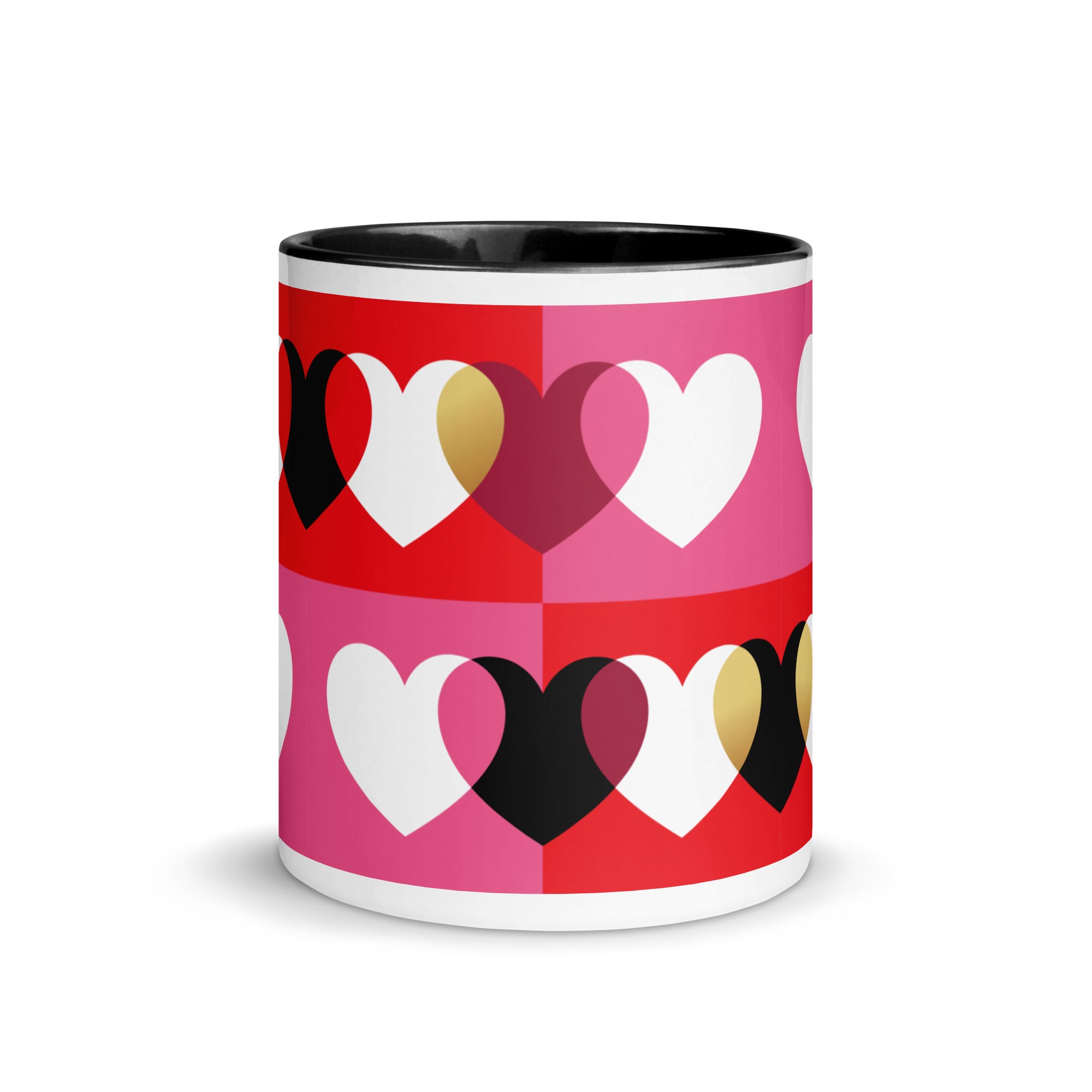 Love Mug set of 2, black and red, Mr. and Mrs, personalised-12