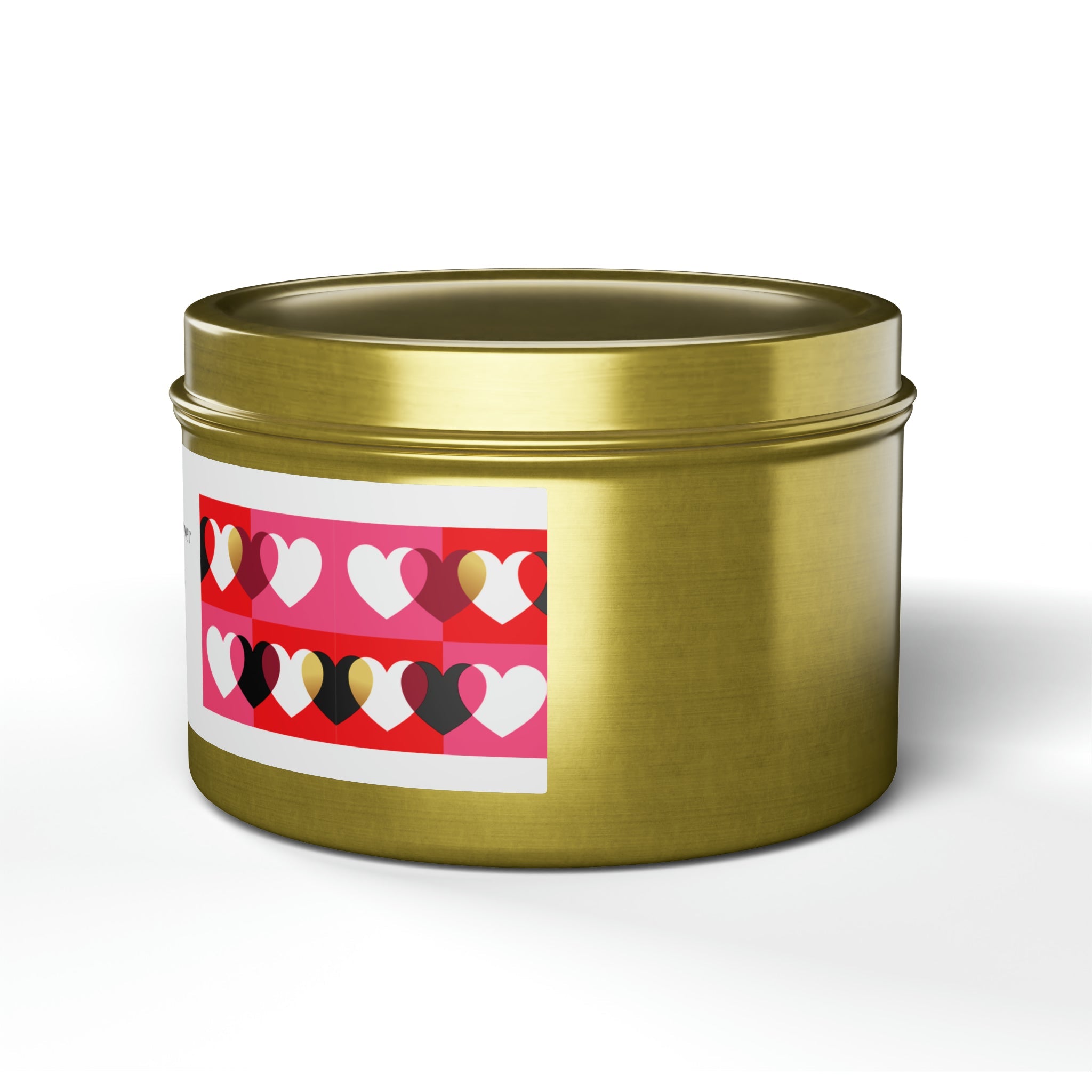 Vanilla Bean Always & Forever Soy base candle love, valentine's day gift Tin Candles-76