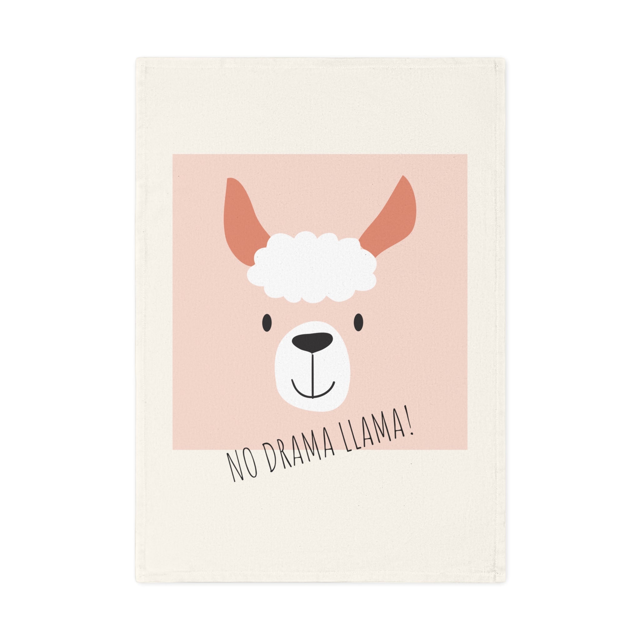 Cute Llama kitchen tea towel for Christmas decoration or as birthday gift. 🎉🥂-1