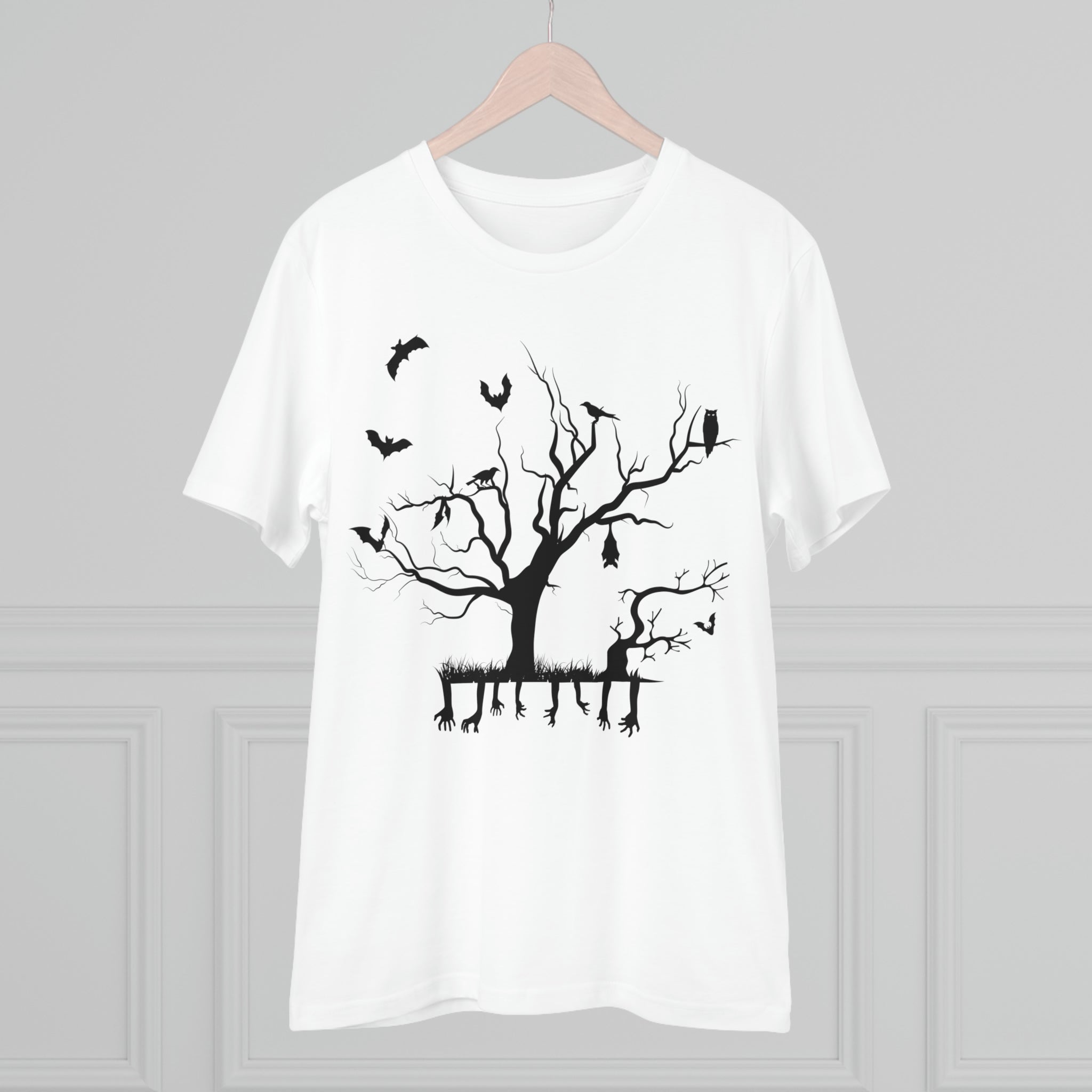 Halloween Branch Organic Creator T-shirt - Unisex-28