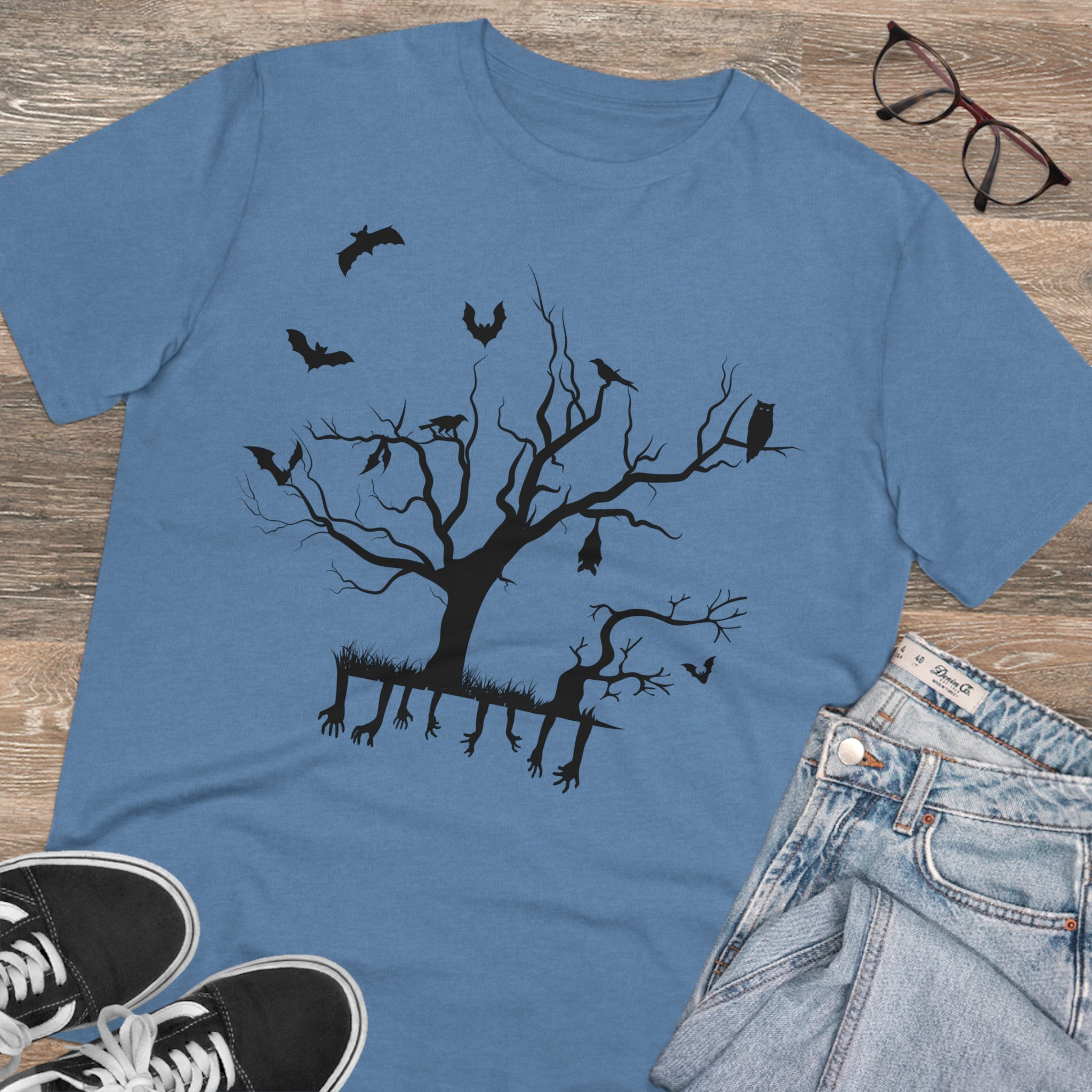 Halloween Branch Organic Creator T-shirt - Unisex-67