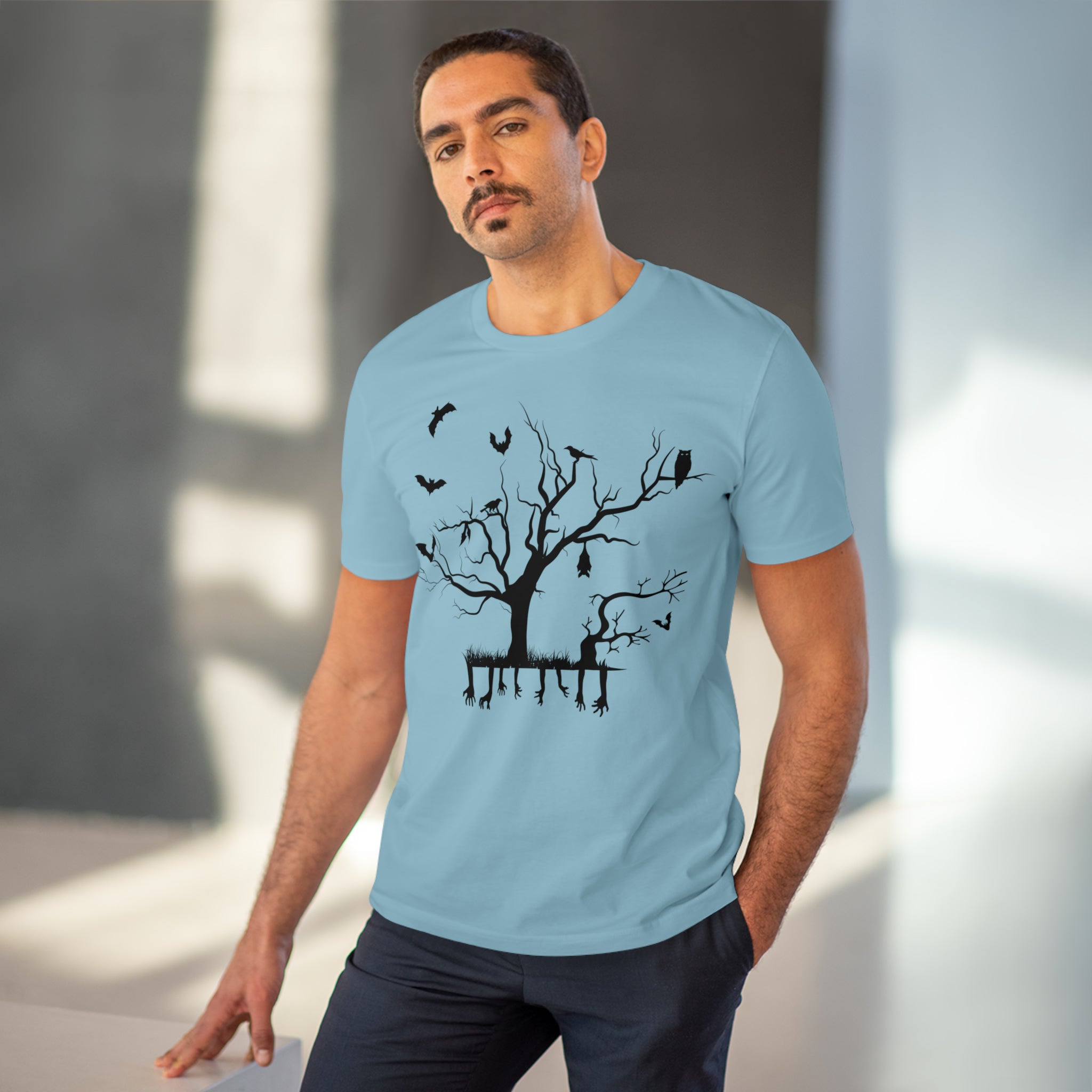 Halloween Branch Organic Creator T-shirt - Unisex-89