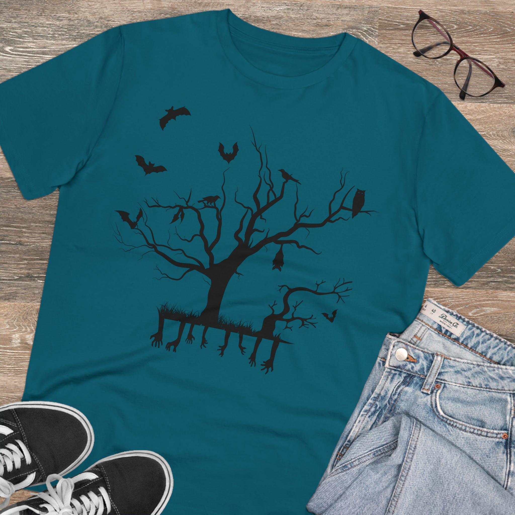 Halloween Branch Organic Creator T-shirt - Unisex-42