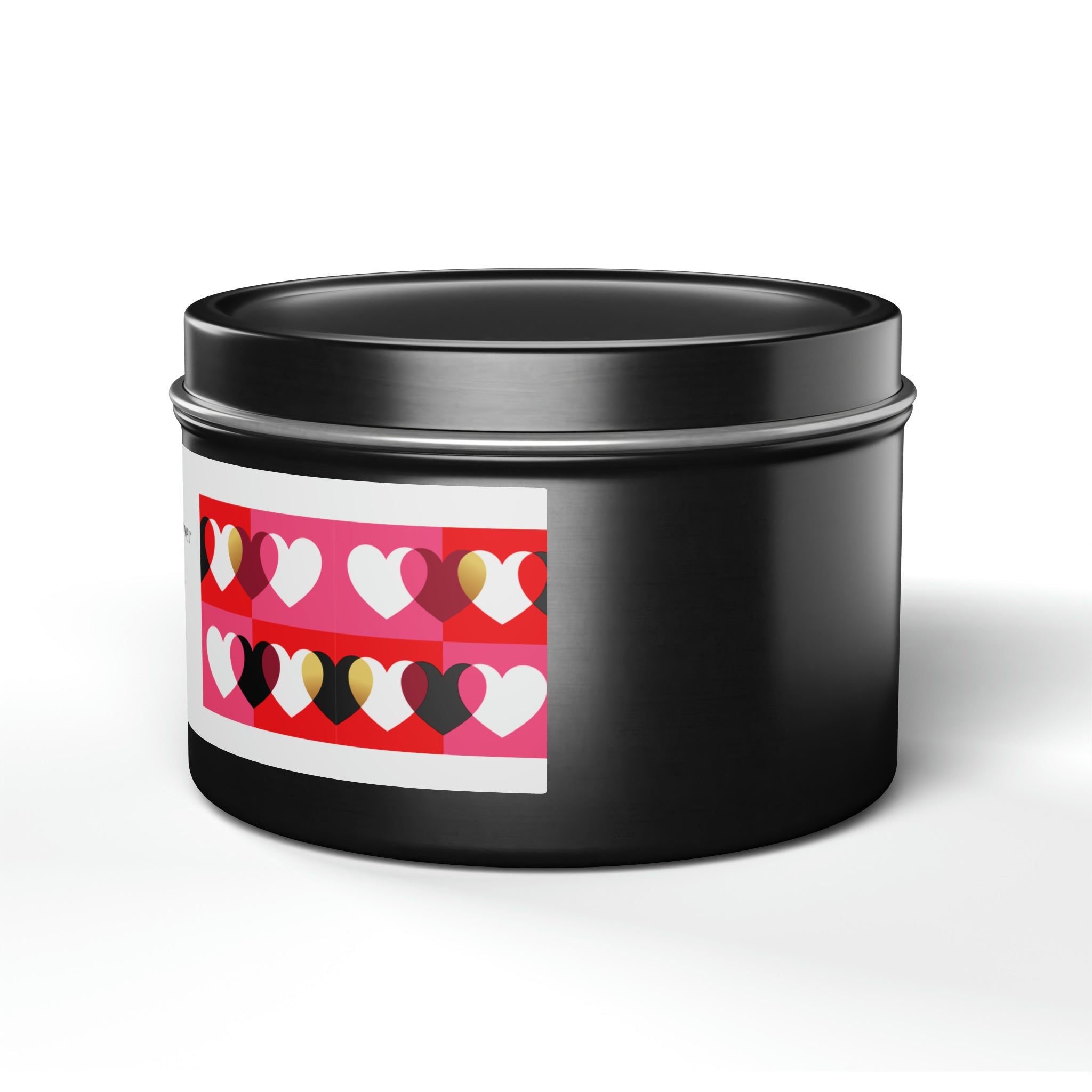 Vanilla Bean Always & Forever Soy base candle love, valentine's day gift Tin Candles-106
