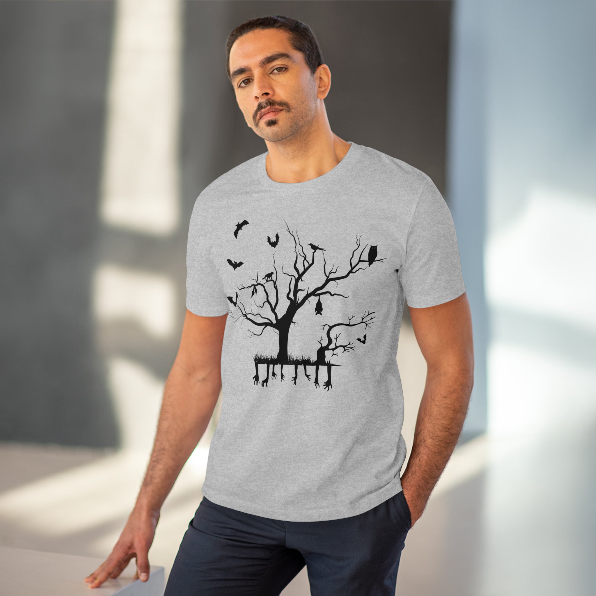 Halloween Branch Organic Creator T-shirt - Unisex-24