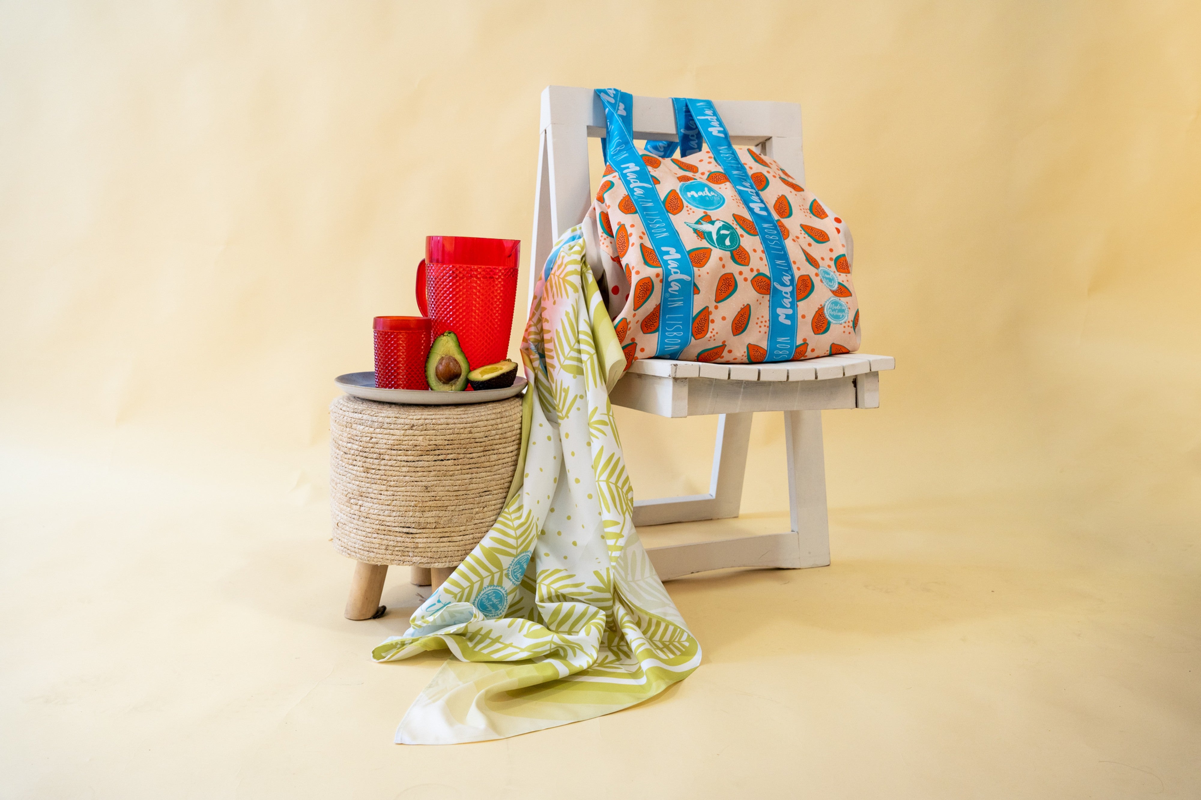 Super Towel Green Leafs-1