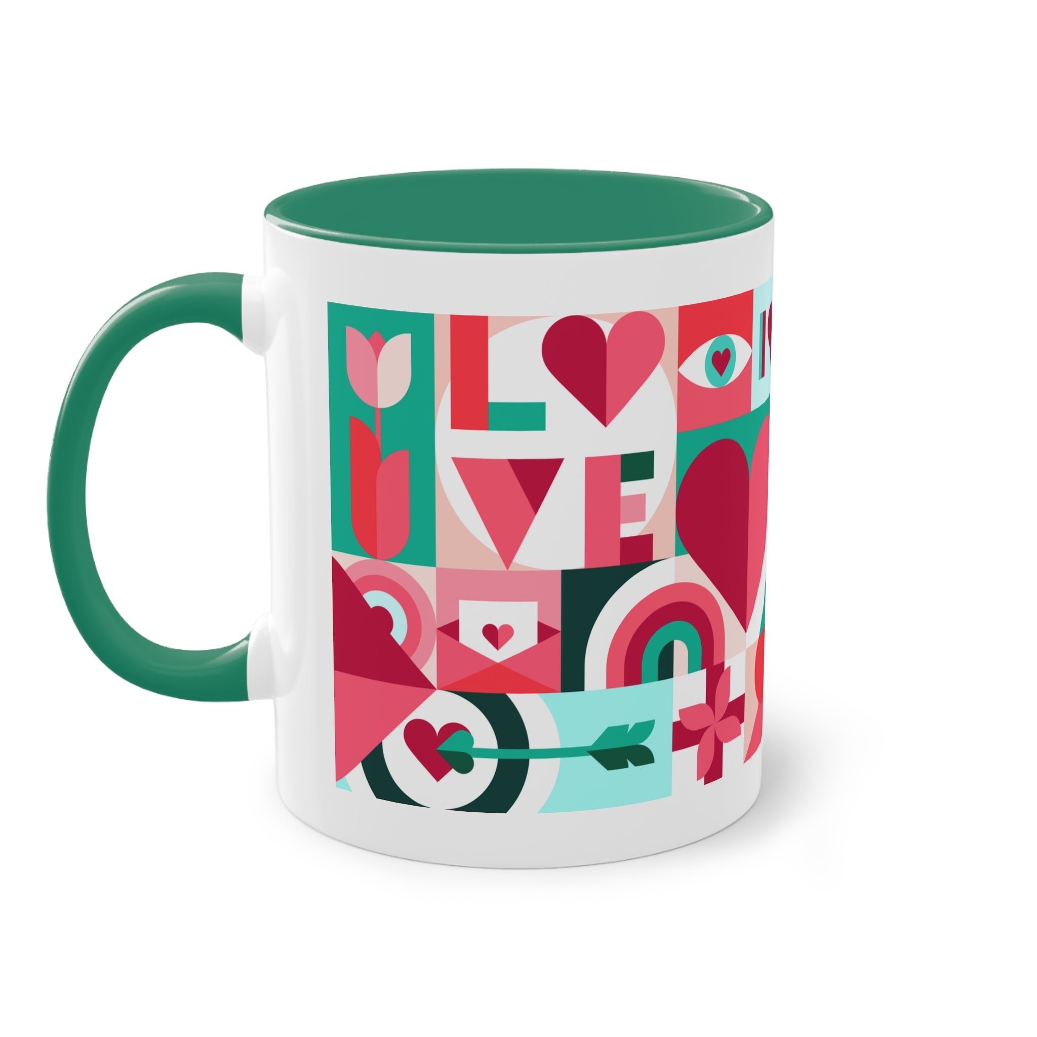 Berry Love Tea & Coffee Mug, 11oz, 330 ml-10