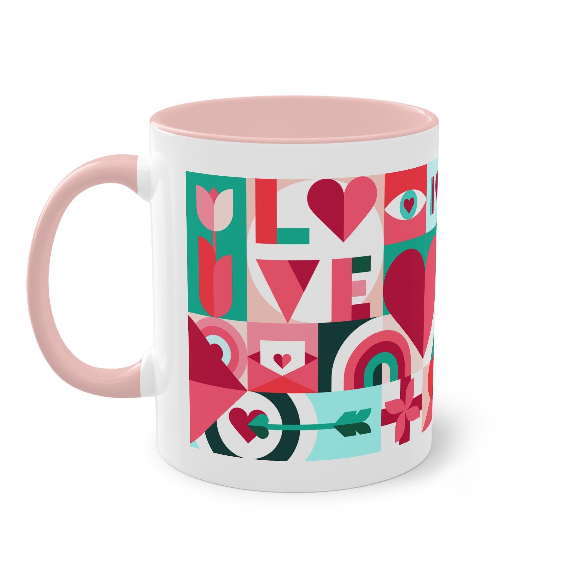 Berry Love Tea & Coffee Mug, 11oz, 330 ml-14