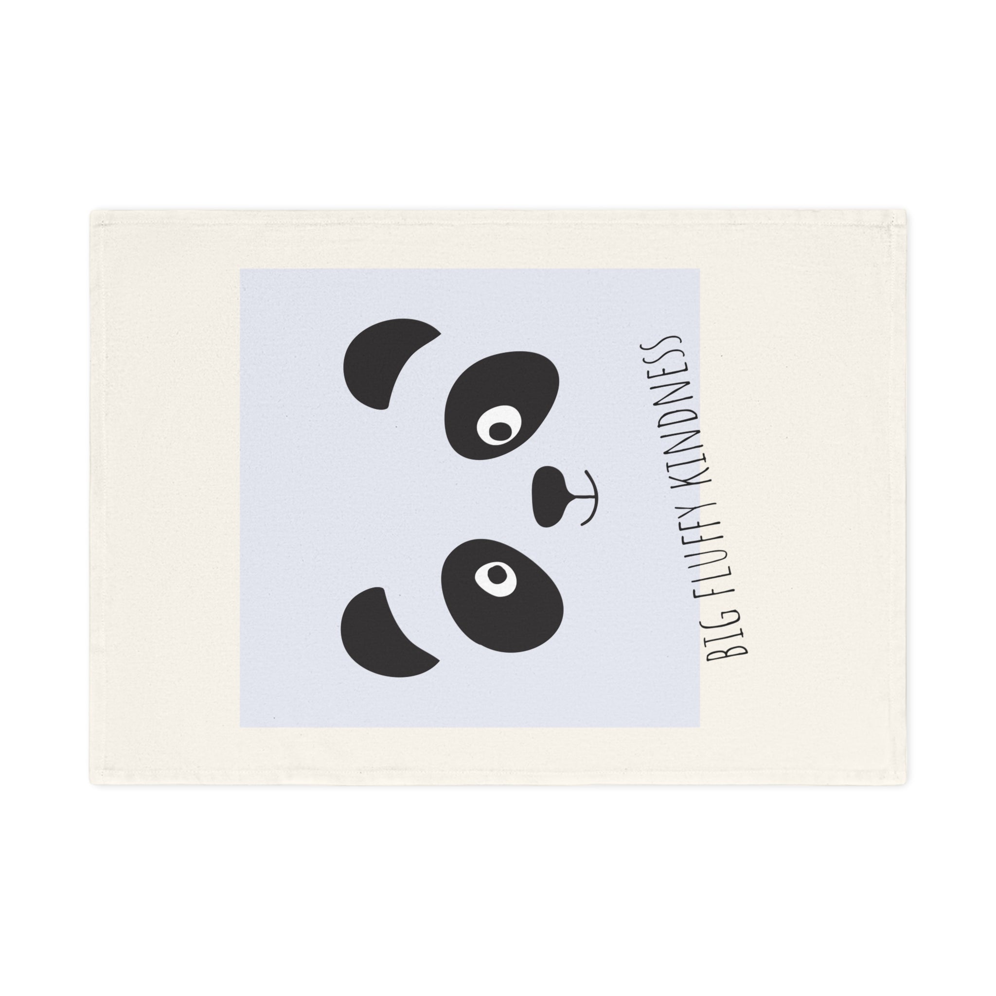 Panda Organic Cotton Tea Towel, 50 x 70 cm, eco-friendly kitchen towel, bathroom hand towel-4
