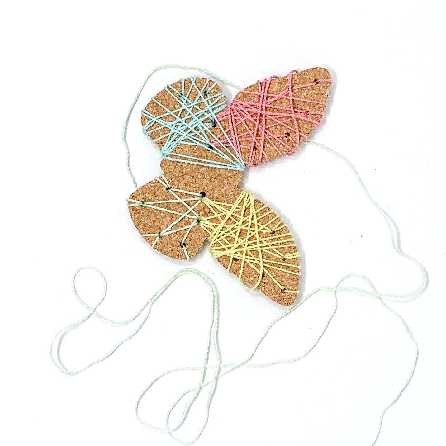 Craft kit - Butterfly, Sheep - Craft kit for children weaving, drawing, cutting 6-8 years old.-2