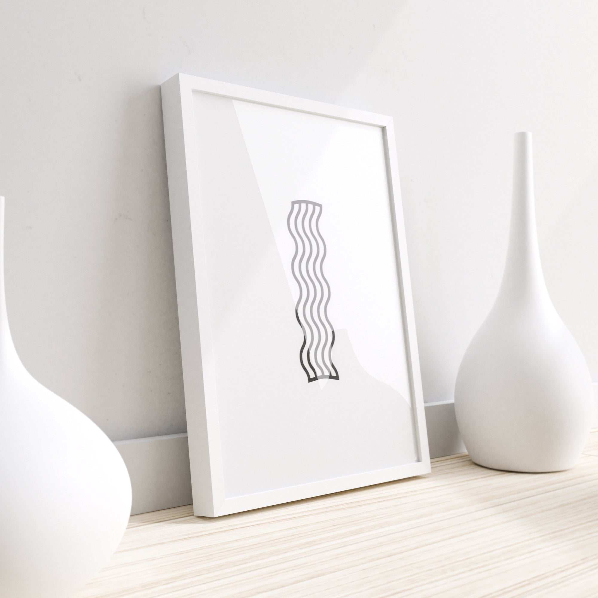 The Bacon - Wanddruck, Küchenwanddekoration, lustige Küchendrucke-1