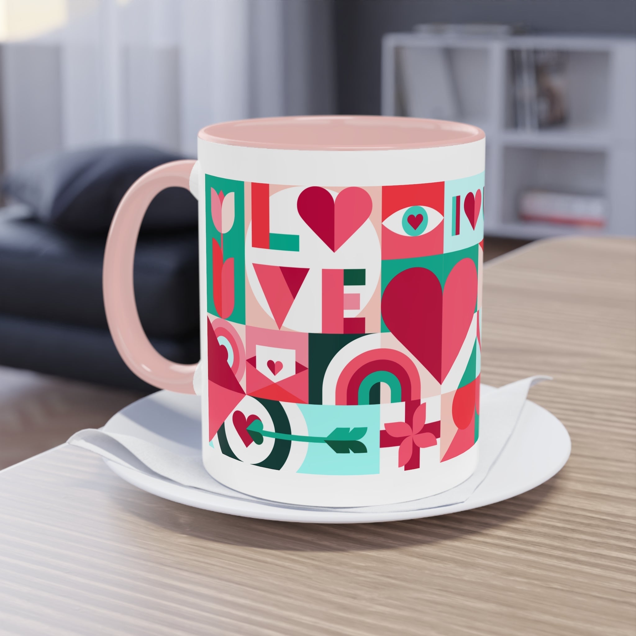 Berry Love Tea & Coffee Mug, 11oz, 330 ml-17