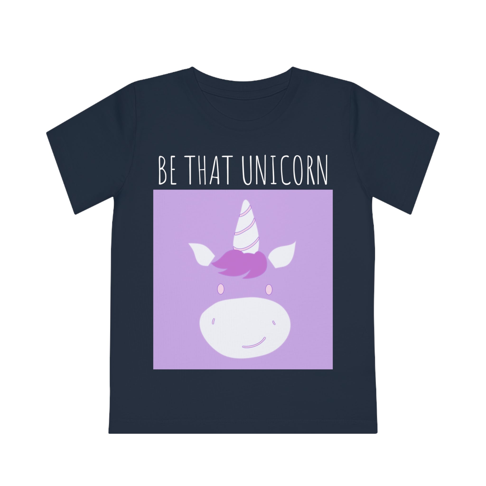 Neon Be that Unicorn Kids Eco-Tshirt-2