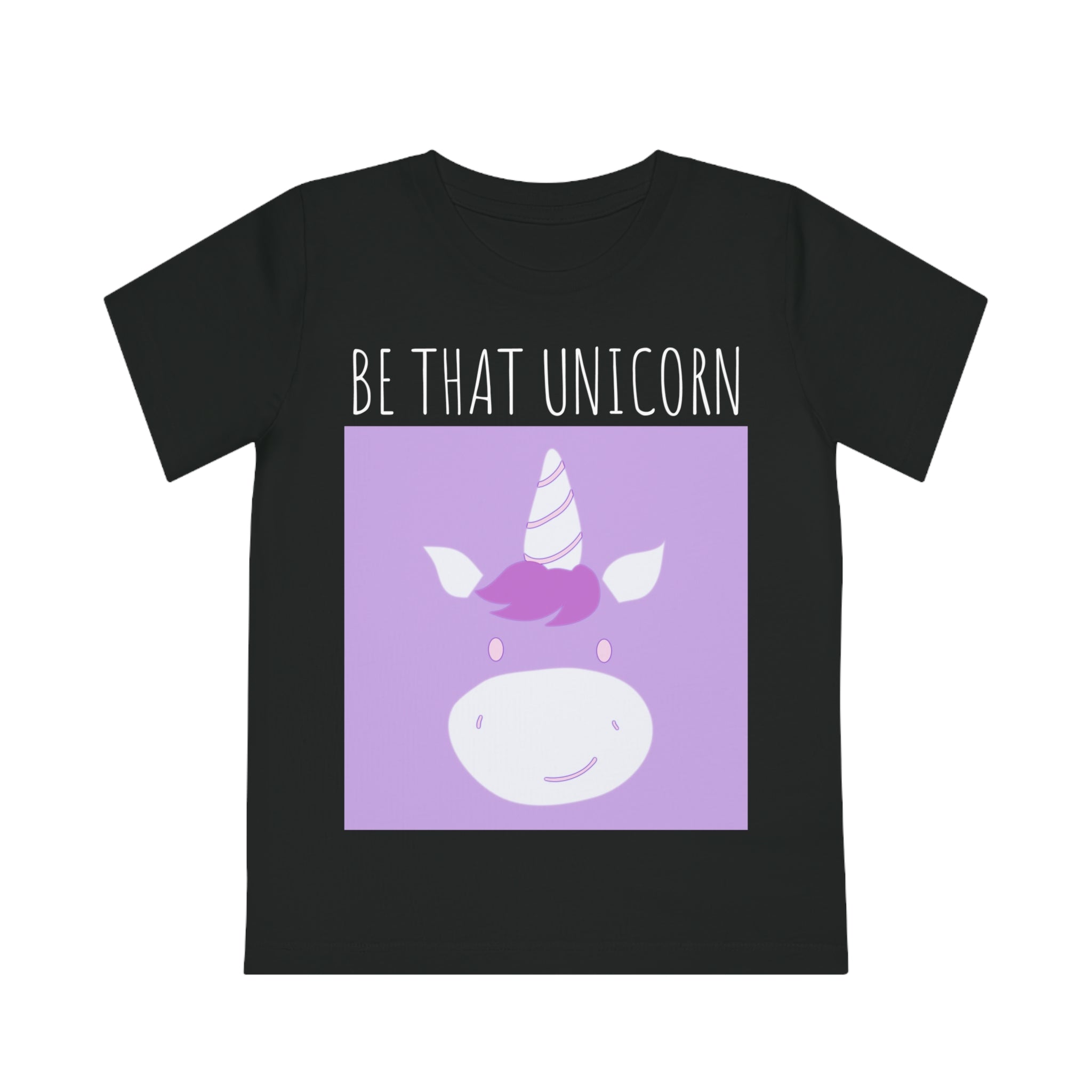 Neon Be that Unicorn Kids Eco-Tshirt-1