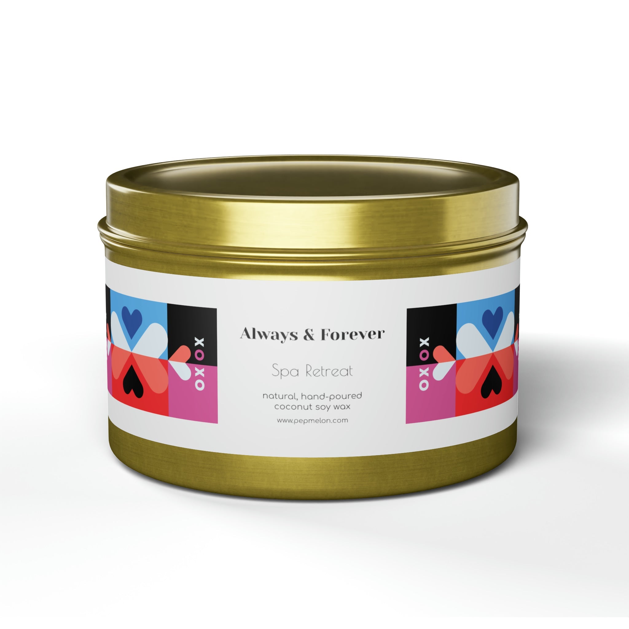 Spa Retreat Always & Forever scented Tin Candle-12
