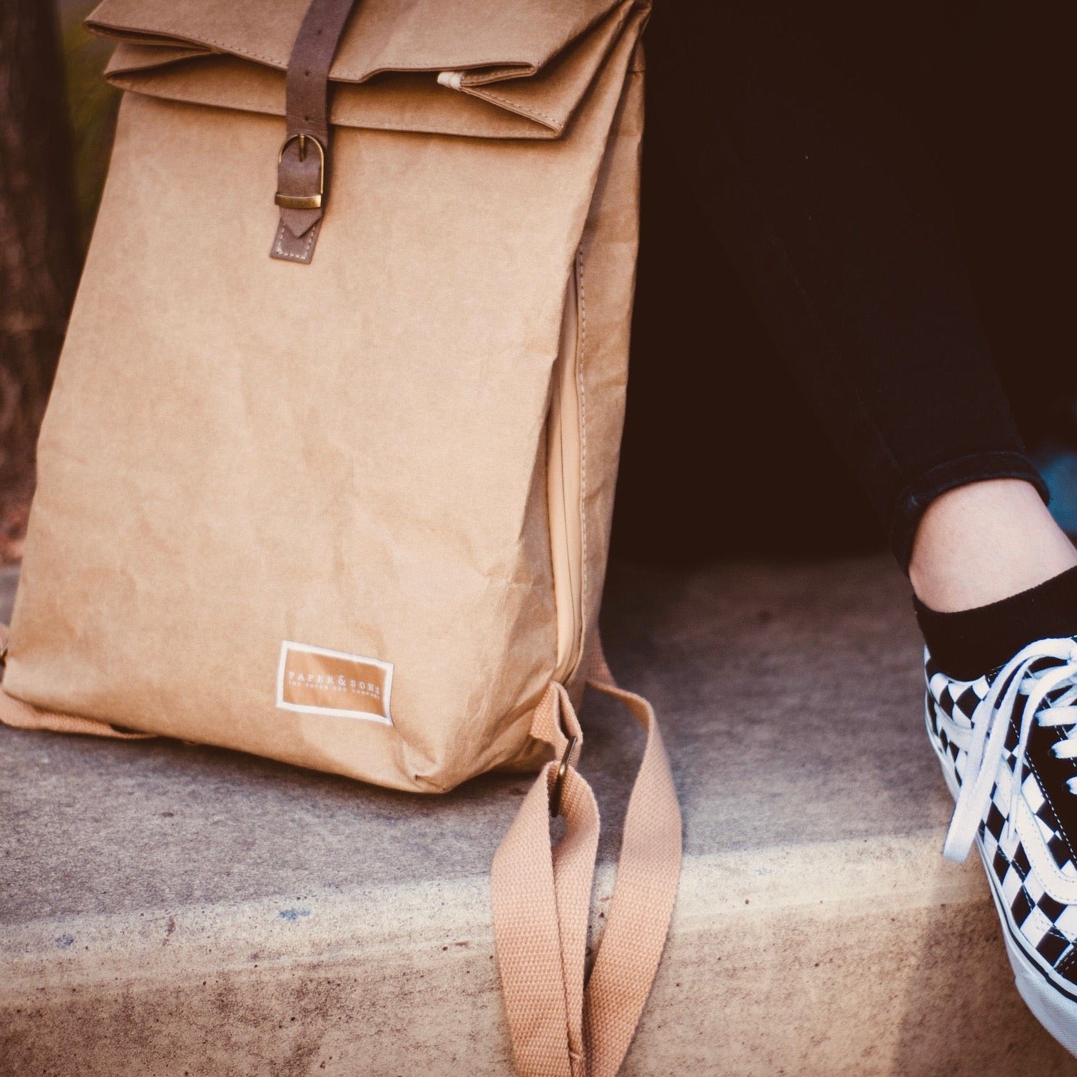 Oak Kraftpapier Rucksack-11