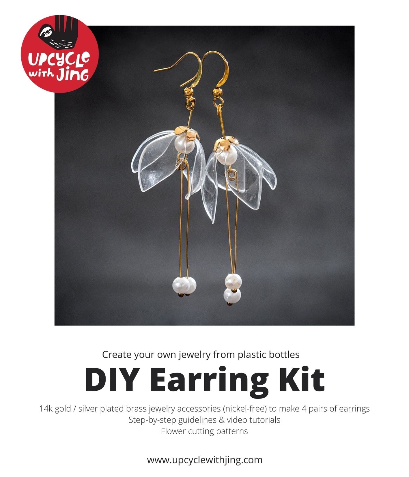 DIY-Schmuck-Ohrringe- und Halsketten-Set - DIY Jewelry Earrings & Necklace Kit-3