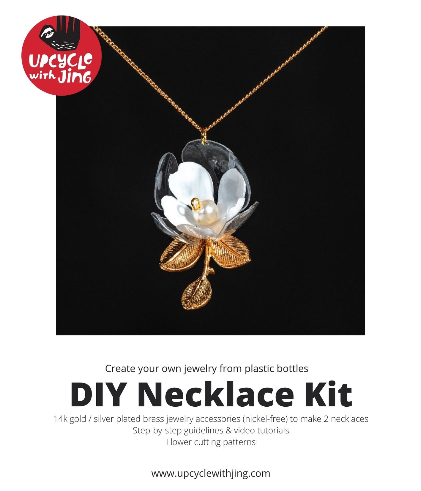 DIY-Schmuck-Ohrringe- und Halsketten-Set - DIY Jewelry Earrings & Necklace Kit-5