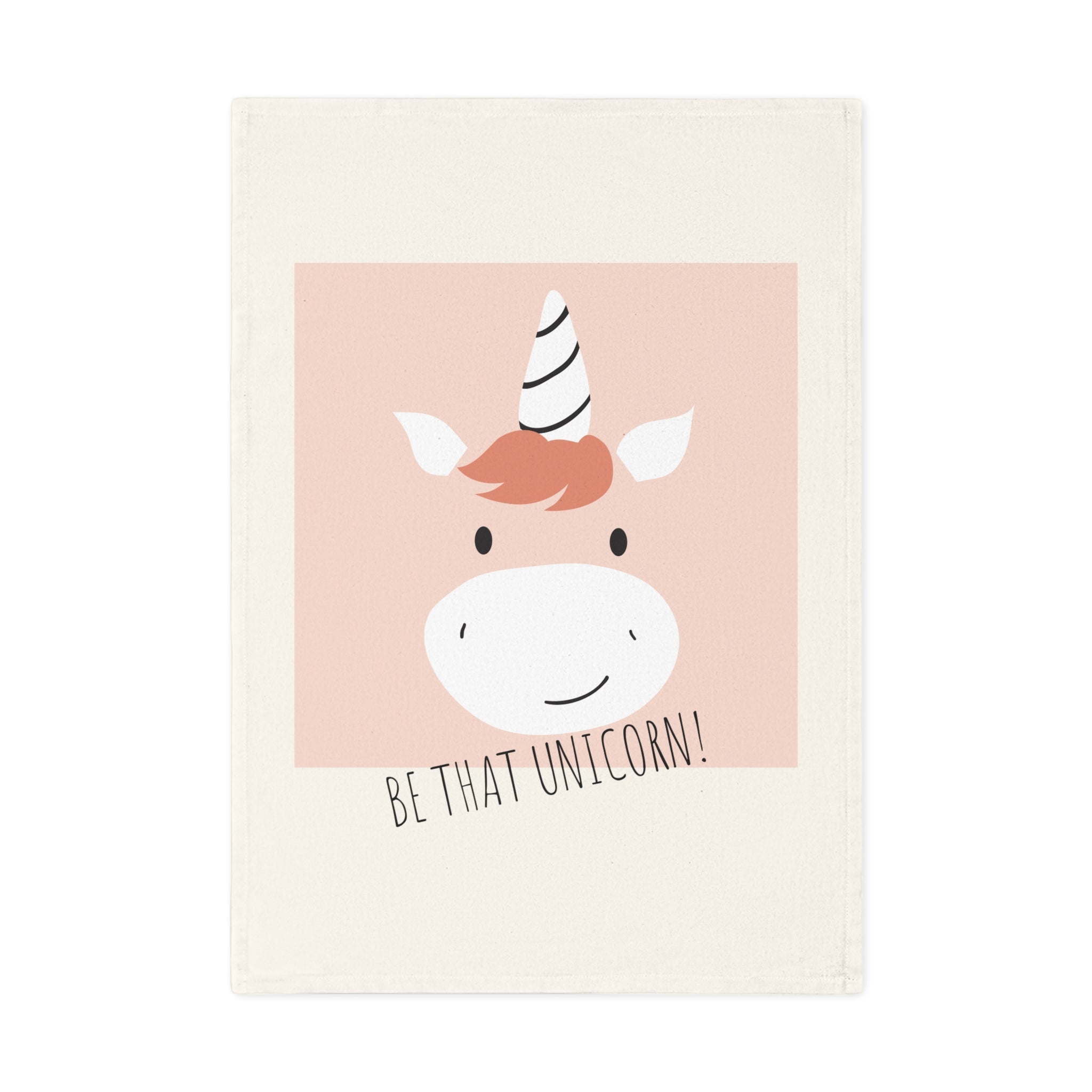 Cute unicorn kitchen tea towel gift for Christmas or Birthday, Be that unicorn-4