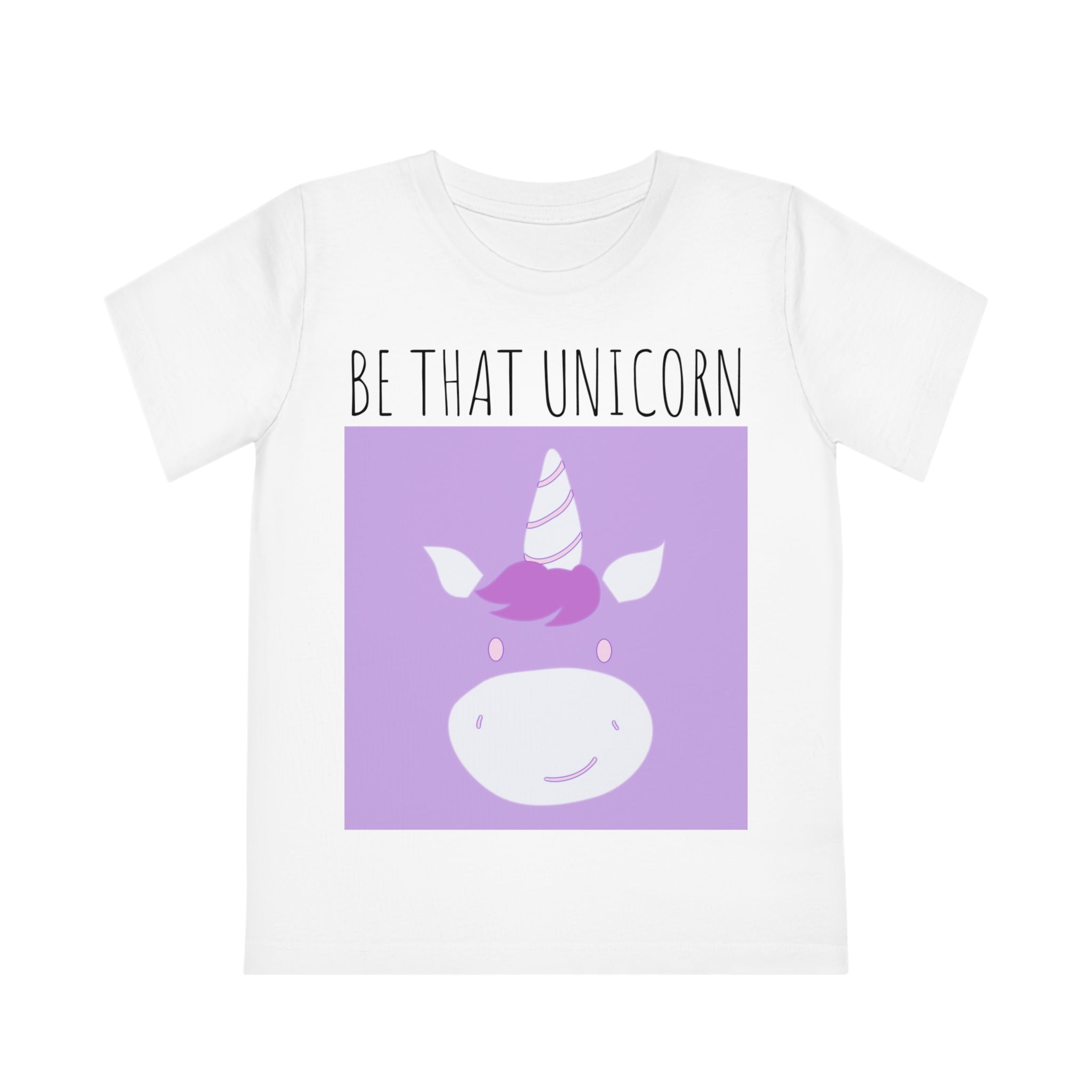 Neon Be that Unicorn Kids Eco-Tshirt-4
