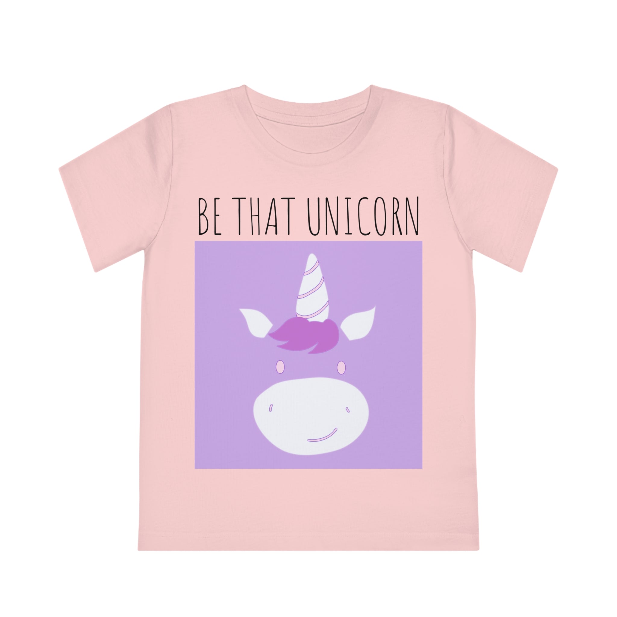 Neon Be that Unicorn Kids Eco-Tshirt-0