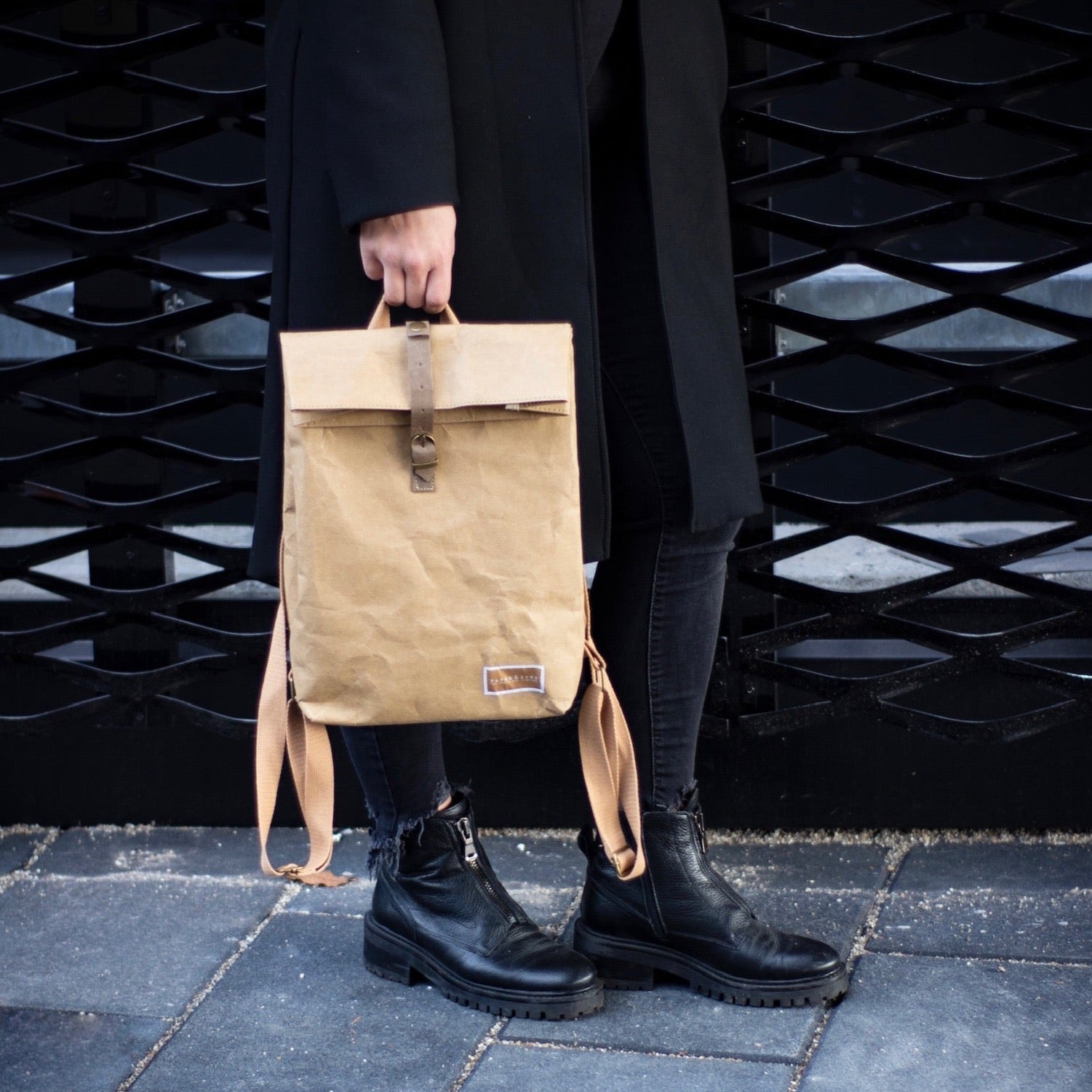 Oak Kraftpapier Rucksack-6