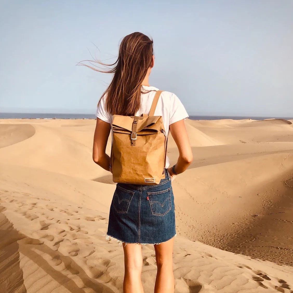 Oak Kraftpapier Rucksack-8