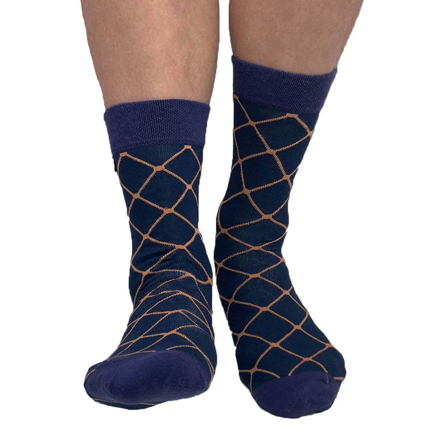 Blue fashion socks