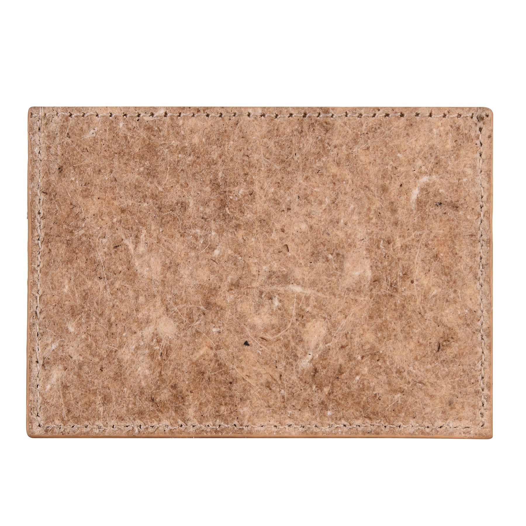 Coconut Leather Card Holder - Beige-1