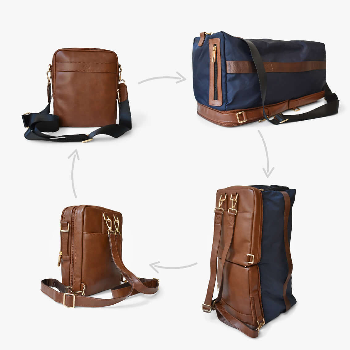 LK Trend & Style Rucksack Life Back Pack aus recycelten Reissack., 100  Prozent Fair Trade, Nachhaltig dank Upcycling