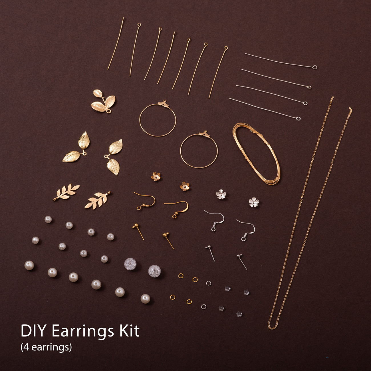 DIY-Schmuck-Ohrringe- und Halsketten-Set - DIY Jewelry Earrings & Necklace Kit-2