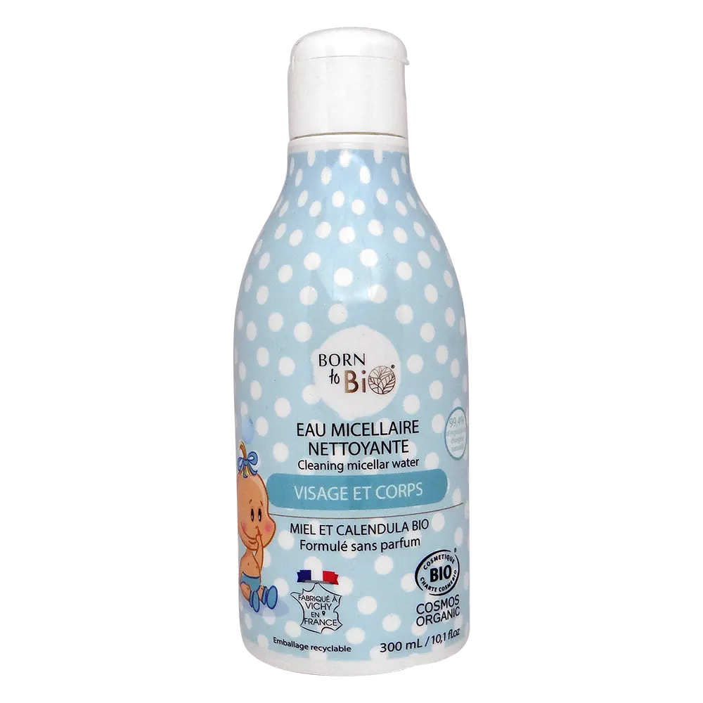Baby Cleansing Micellar Water 300mL - Certified organic-0