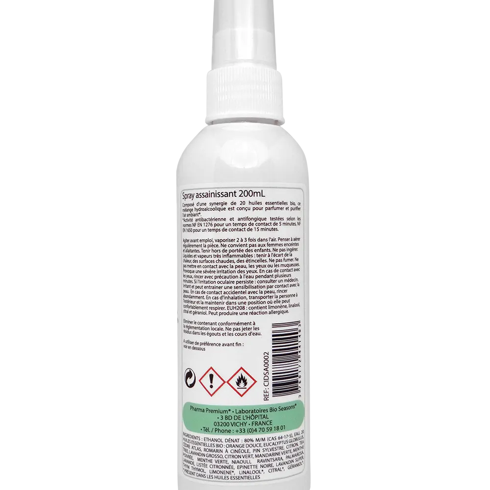 Desinfektionsspray 20 ätherische Öle - Sanitizing Spray 20 Organic Essential Oils-1