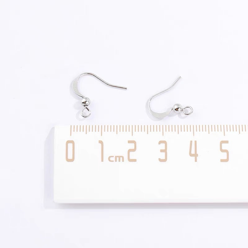 DIY-Bedarf - Ohrhaken (1 Paar) - DIY supply - ear hooks  (1 pair)-1
