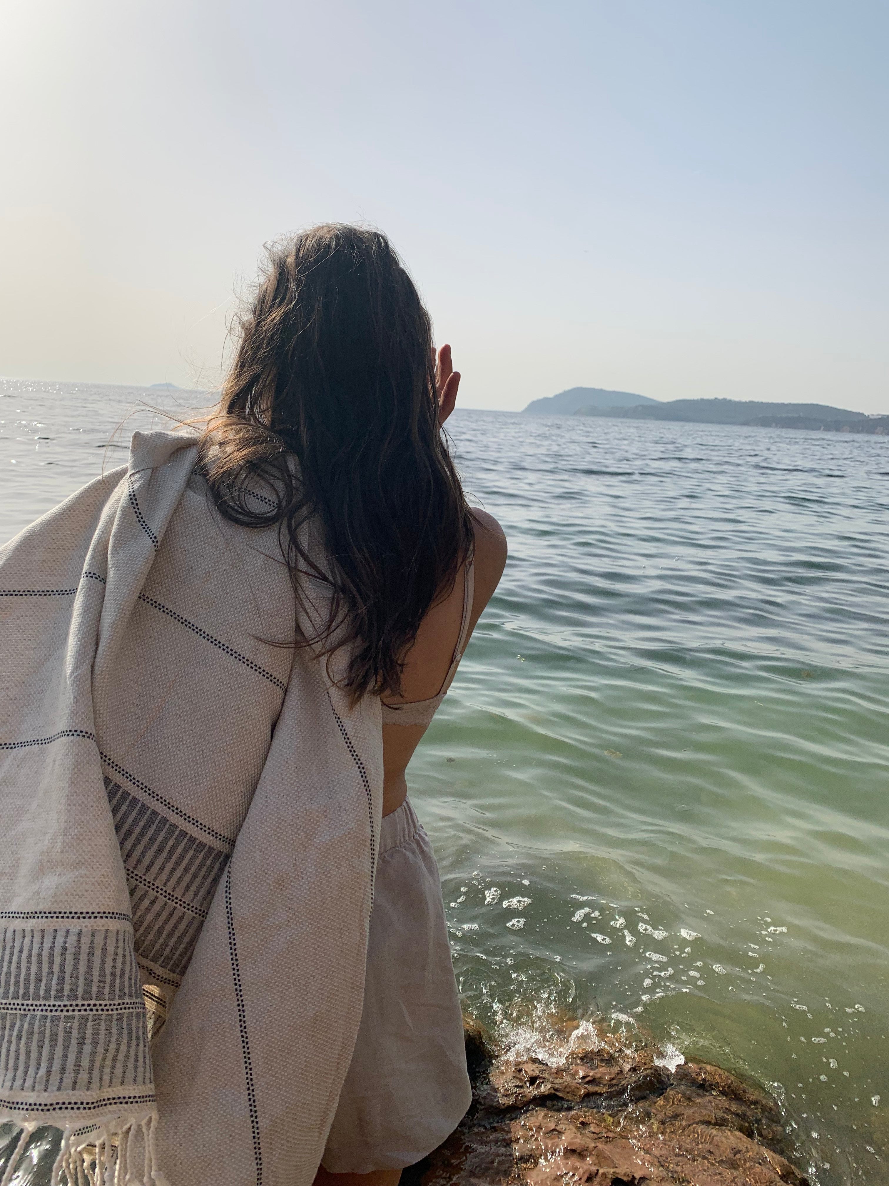 Handgewebtes Hamamhandtuch "Izmir"-1