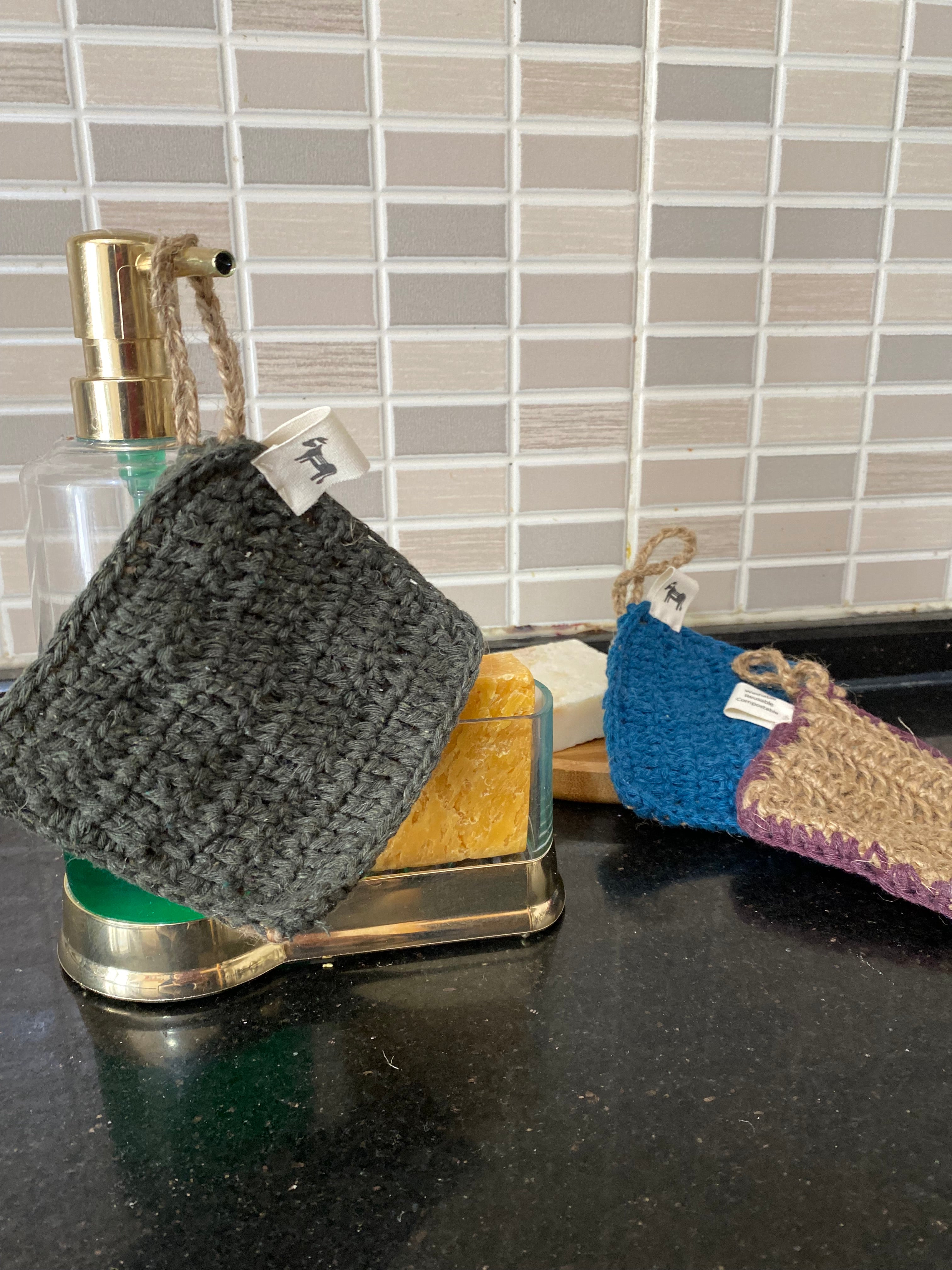 Doppelseitiger Küchenschwamm-5