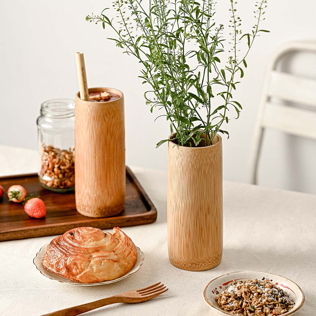Natural Bamboo Drinking Cups-5