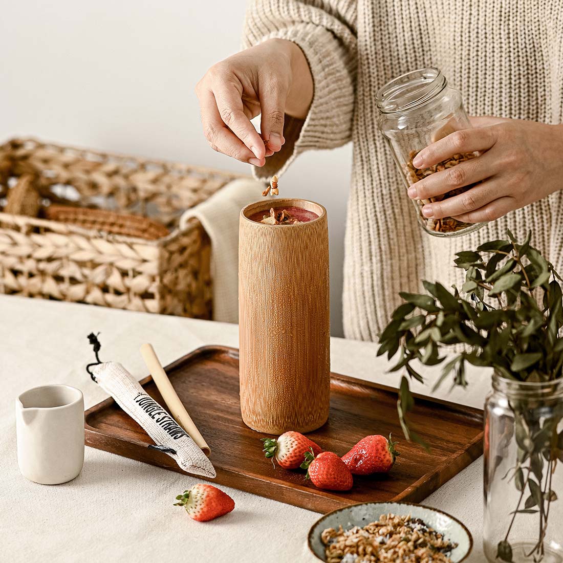 Natural Bamboo Drinking Cups-0