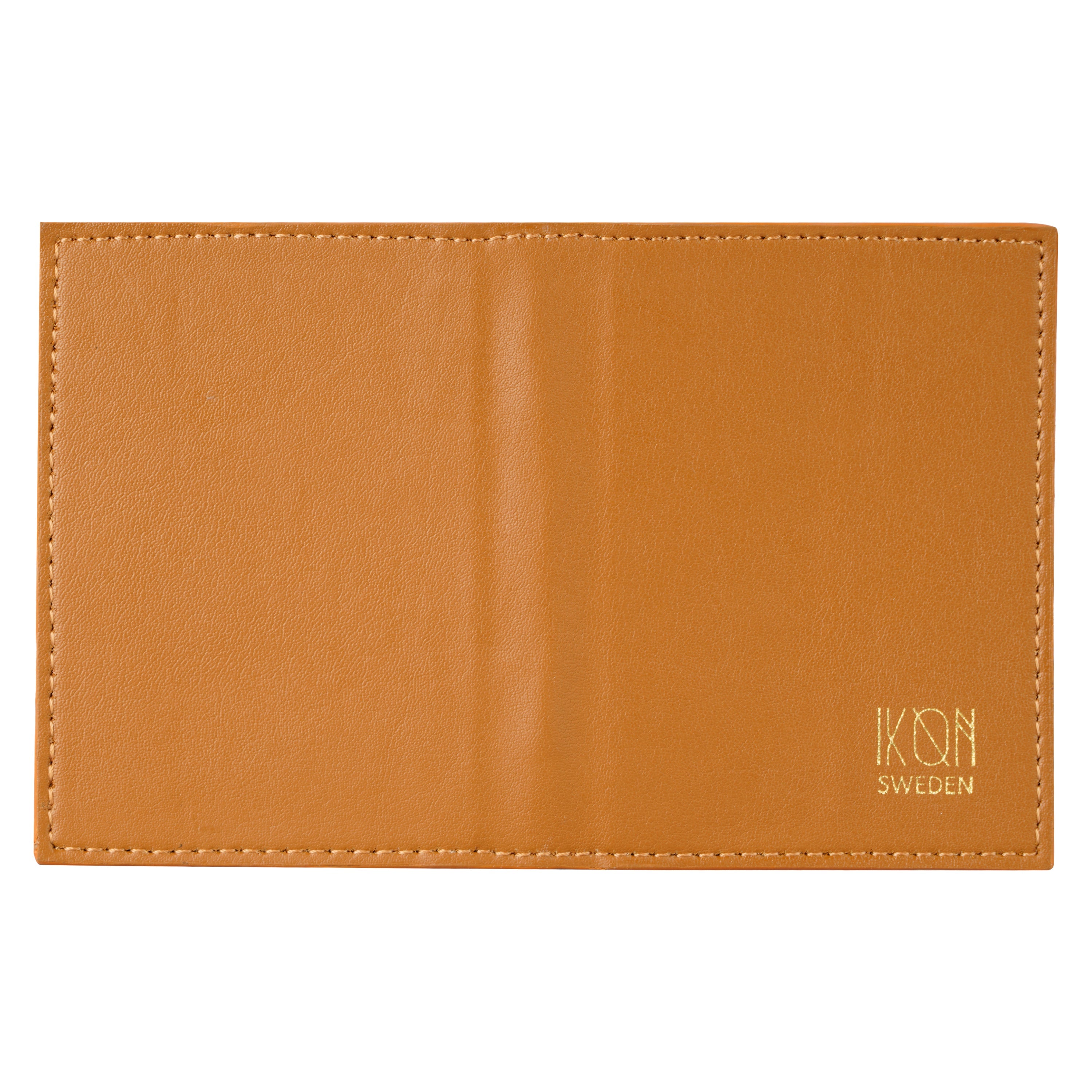 Cactus Leather BiFold Card Wallet - Cognac-2