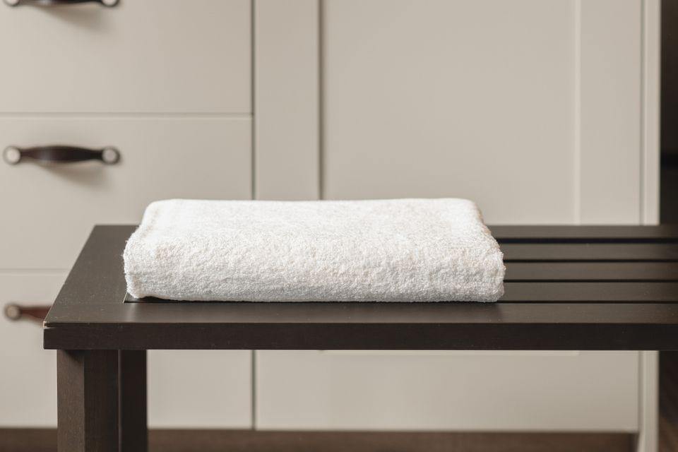 Ayurvedic Bath Towel - Sun White-0
