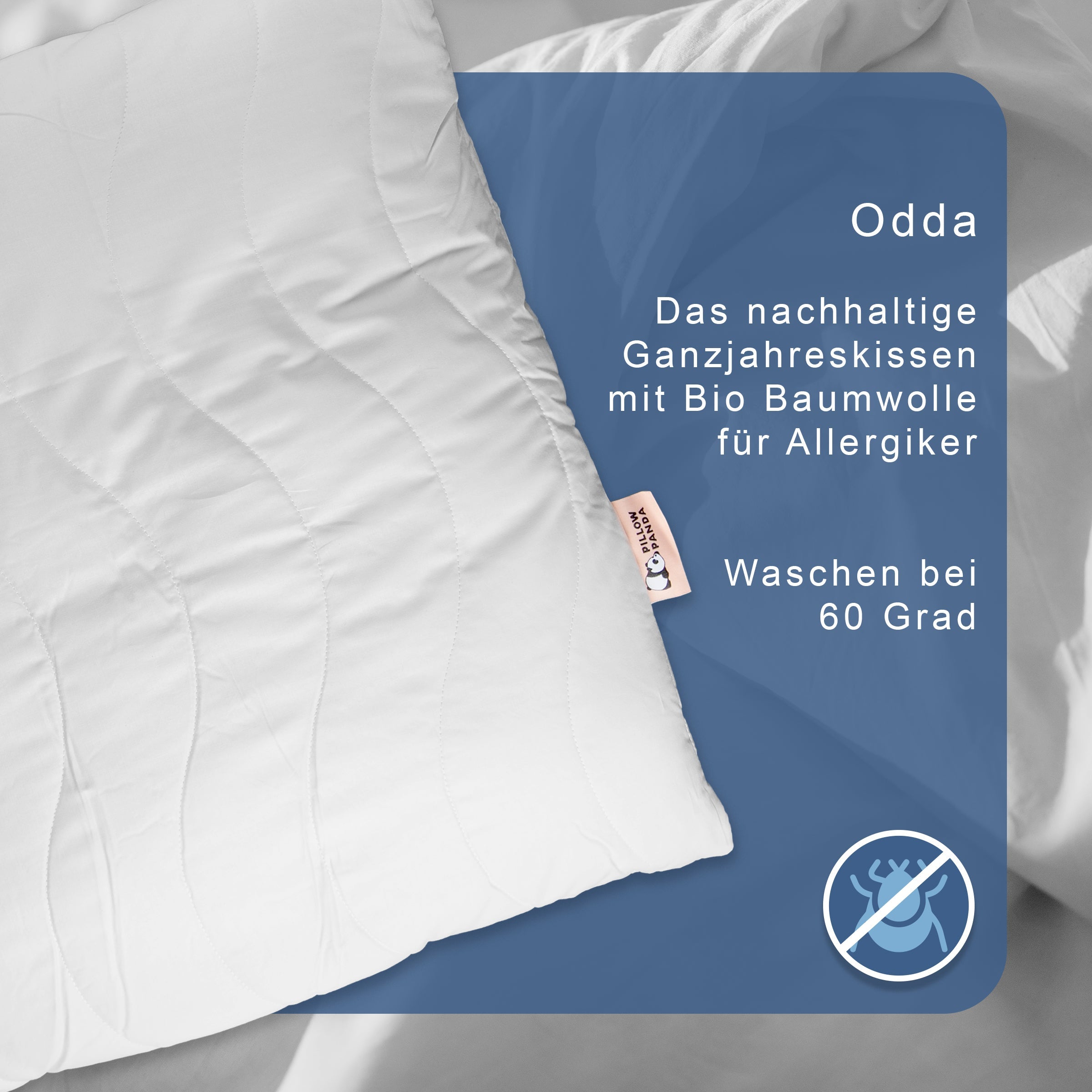 Odda - das nachhaltige Allergiker Kopfkissen-12