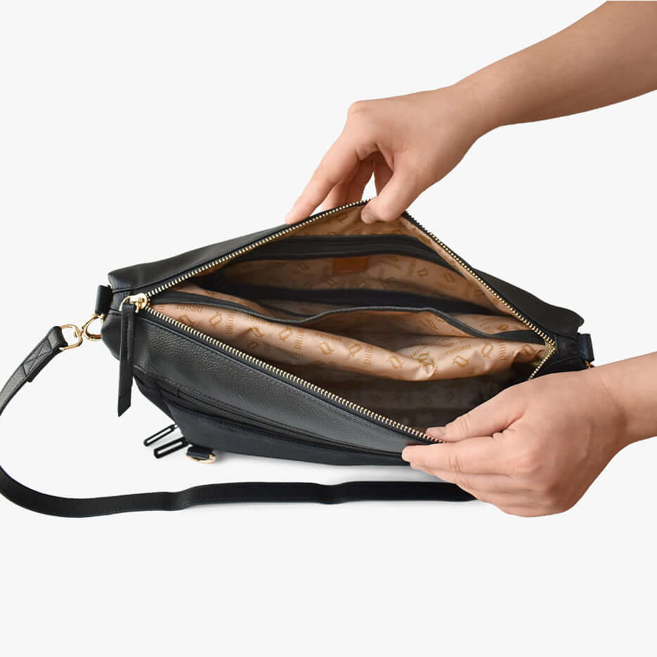 Rucksack DAKOTA 3 in 1 Convertible Backpack Purse, Black-7