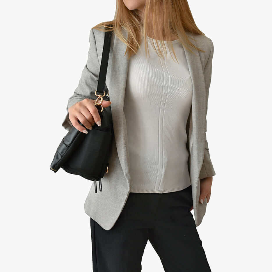 Rucksack DAKOTA 3 in 1 Convertible Backpack Purse, Black-9