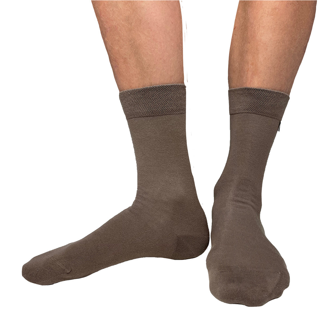 Brown socks from Tag Socks