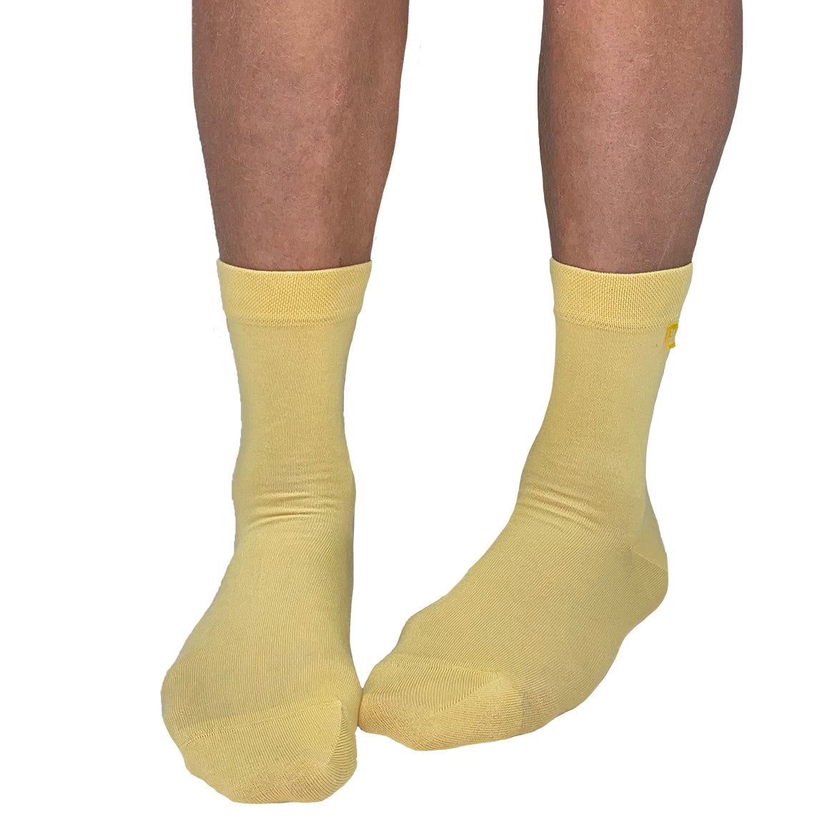 Yellow sock from Tag Socks