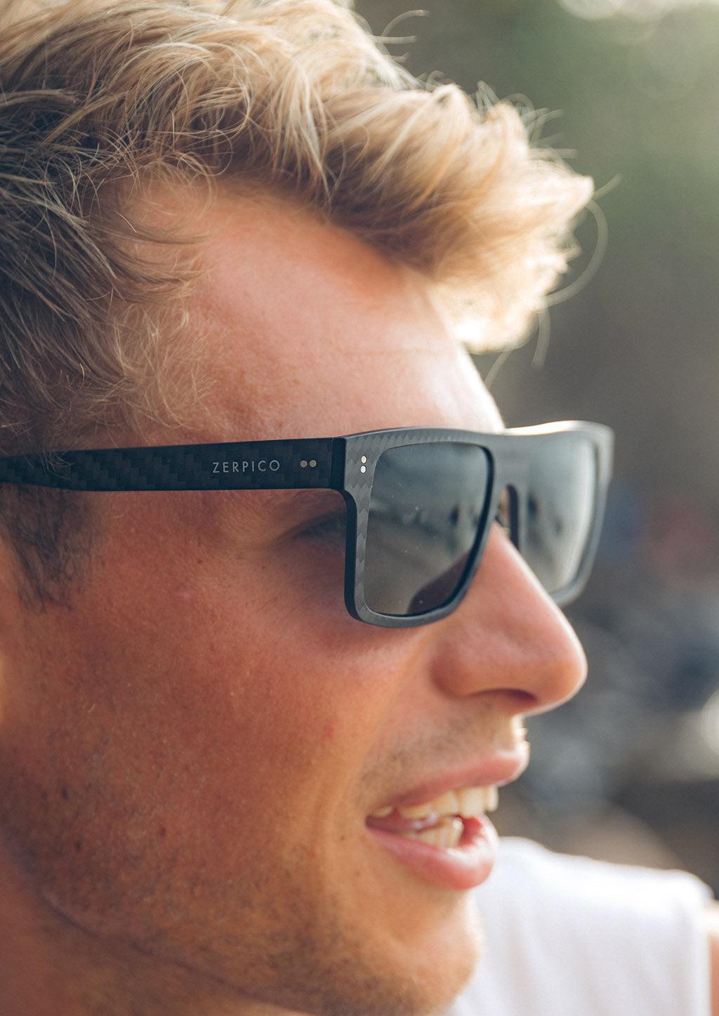 Fibrous V4 Square - Carbon Fiber Sunglasses-2