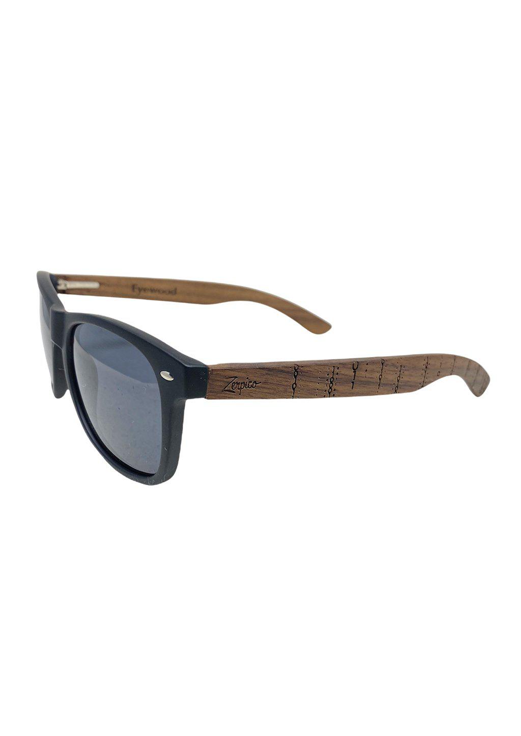Eyewood | Engraved wooden sunglasses - Binary-2