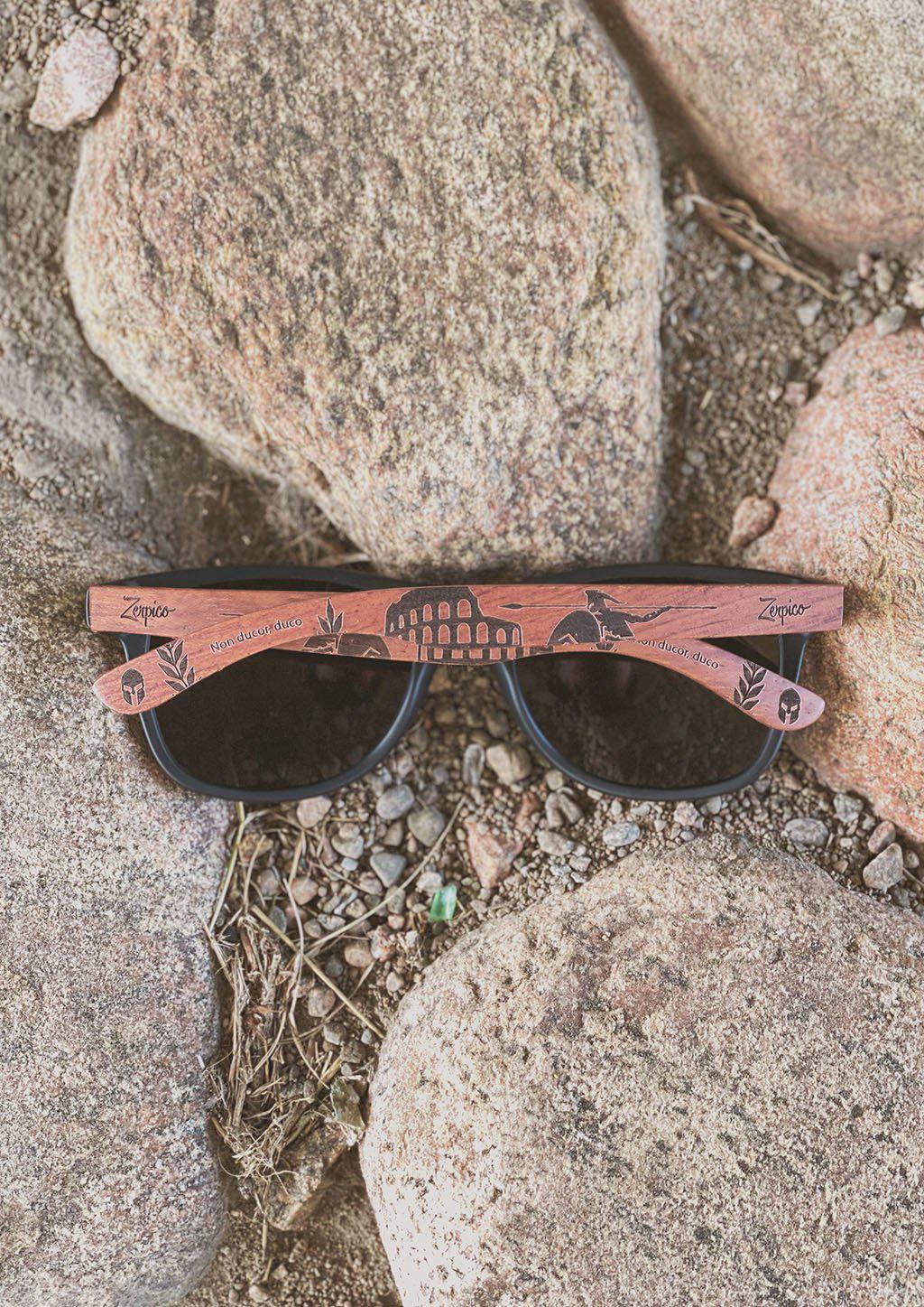 Eyewood | Engraved wooden sunglasses - Gladiator-5