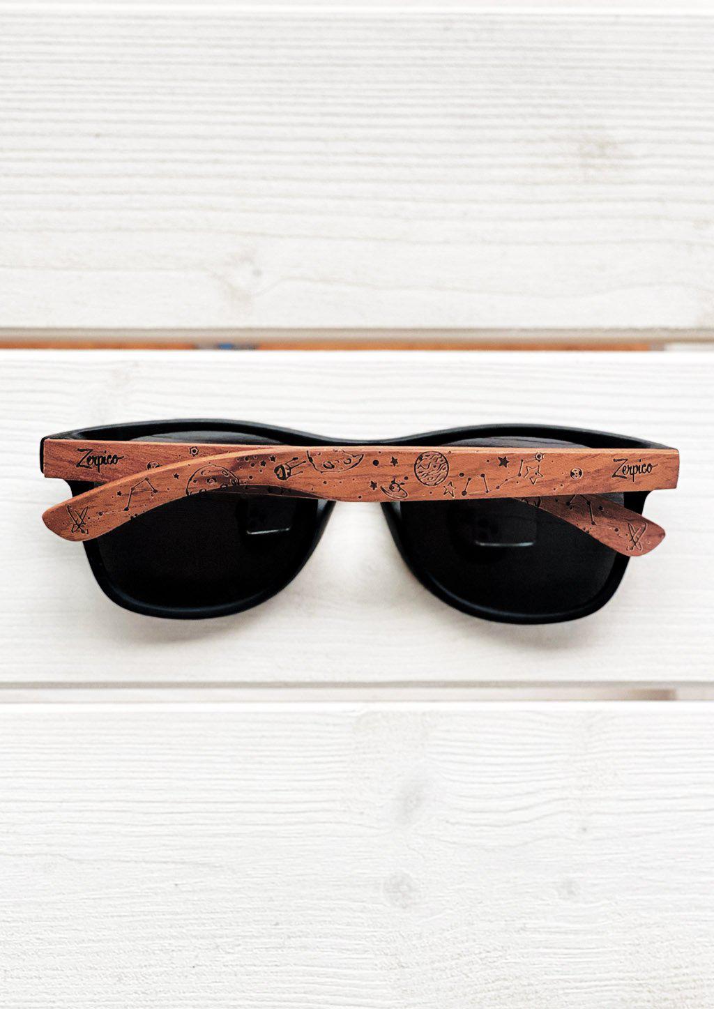 Eyewood | Engraved wooden sunglasses - Starlight-3